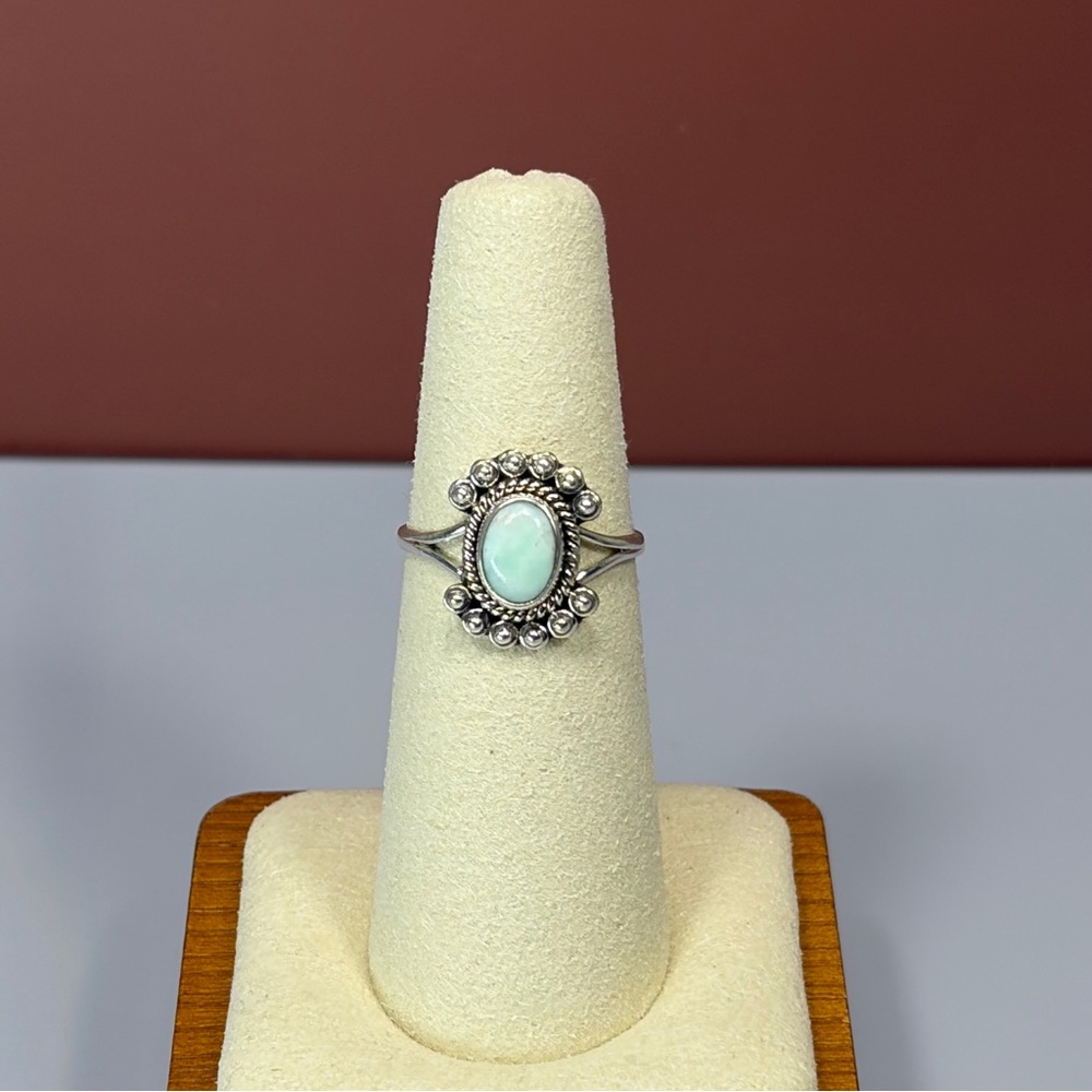 925 Sterling Silver Paloma Stone Ring